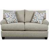 Margo 72" Loveseat in Sand Multicolor Chenille